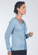 Strickjacke Casiana - swedish blue