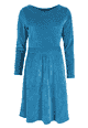 Kleid Lene  - deep ocean
