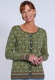 Strickjacke Helena - thyme