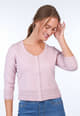 Strickjacke Liselotte - rose