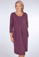Kleid Jola solid - plum