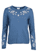 Strickpullover Iby - swedish blue