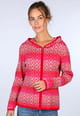 Strickjacke Katleen - rubin