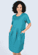 Leinenkleid Rabea - ocean