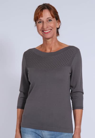 Strickpullover Annina - grey