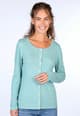 Strickjacke Natascha - turquoise