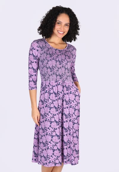 Kleid Sanessa spring rose  - amethyst
