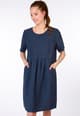Leinenkleid Rabea - navy