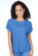 T-Shirt Vroni mandala - lapis