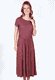 Kleid Malind geo  - deep purple