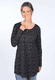 Tunika Lottali Meadow  - black