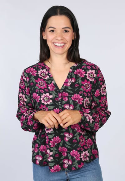 Bluse Enola  - black