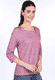 3/4-Arm-Shirt Rosamundali  - dusty orchid