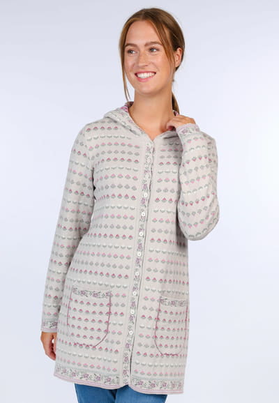 Strickmantel Annika - sand