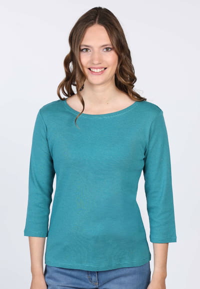 3/4-Arm-Shirt Pippita  - lake