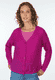 Strickjacke Juleni - raspberry