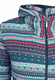 Strickjacke Ida crazy - smaragd