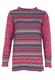 Strickpullover Merle rose - orchid
