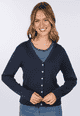 Strickjacke Amily  - navy