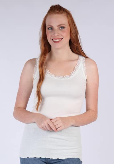 Top New Moni  - ivory