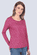 Shirt Hanni autumn bloom - purple