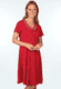 Kleid Nelly embro  - rubin