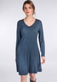 Kleid Romeille feather - navy