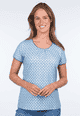 T-Shirt Camille - swedish blue