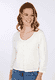 Strickjacke Liselotte  - ivory