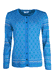 Strickjacke Renee Circles - lapis