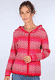Strickjacke Katleen - rubin