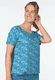 T-Shirt Linde summer meadow  - lapis
