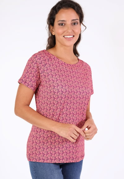 T-Shirt Zoe fern - flamingo
