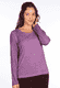 Langarmshirt Lonnisa - plum