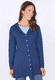 Strickjacke Angelana  - indigo
