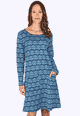 Kleid Kamiliana - indigo