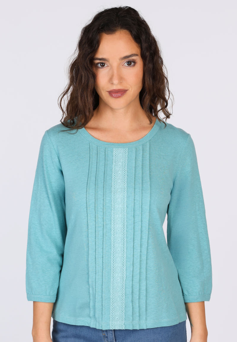 3/4-Arm-Shirt Janitara  - wave