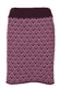 Strickrock Mina  - plum