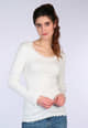 Langarmshirt New Lynna  - ivory