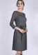 Kleid Charlette ethno  - deep ocean