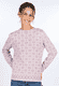Strickpullover Dorit Nordic  - dusty orchid