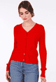 Strickjacke Carlotte - poppy