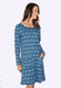 Kleid Kamiliana - indigo
