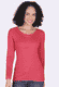 Langarmshirt Fiana - cerise