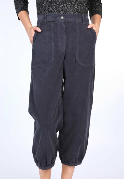 Cordhose Diertje minicord  - ebony