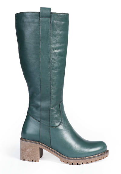 Stiefel Thjara - bottle green