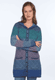 Strickmantel Karli Oriental - navy