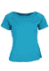 T-Shirt Zoe solid - ocean