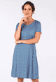 Kleid Jolie flower parade - royal blue