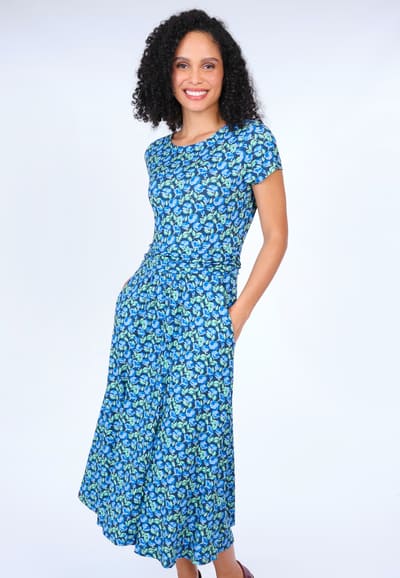 Kleid Malind rosy - navy